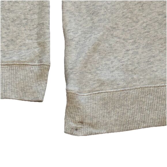 Hollister Sweatshirt Womens M Pullover Crewneck Spell Out Grey - Picture 9 of 9